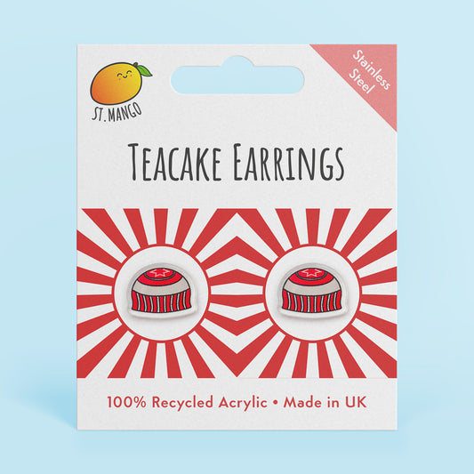 Teacake Stud Earrings