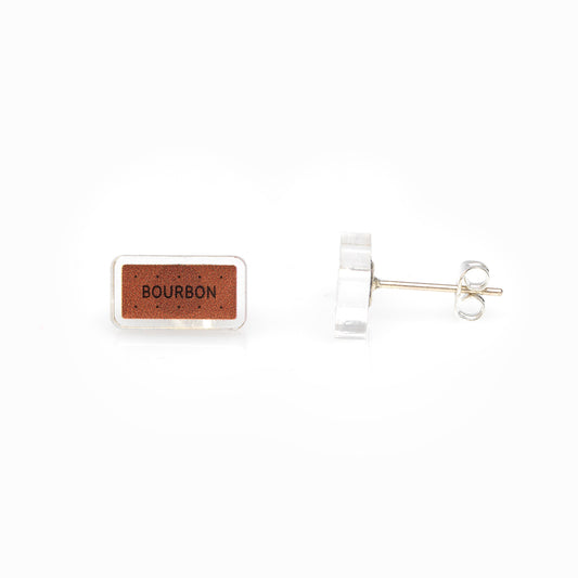 Bourbon Stud Earrings