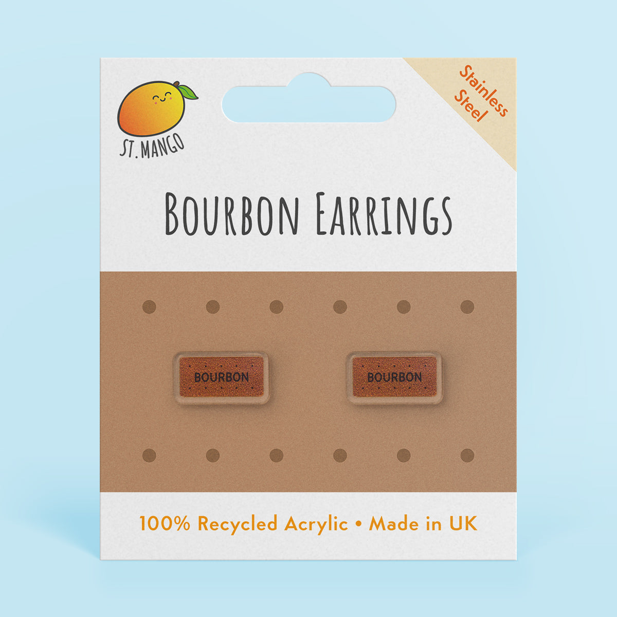 Bourbon Stud Earrings