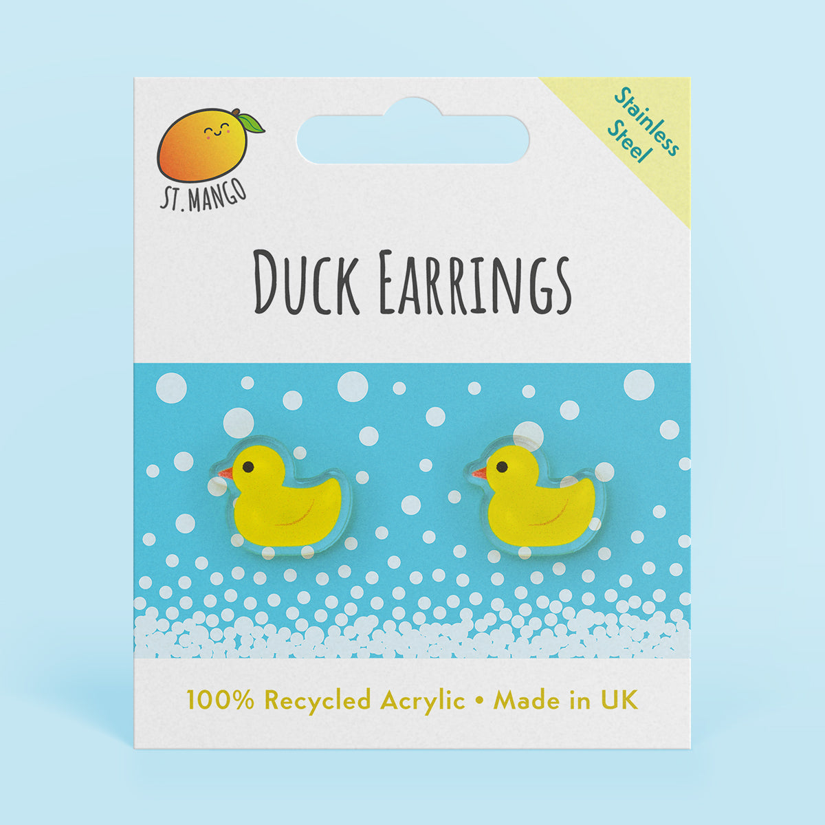 Duck Stud Earrings