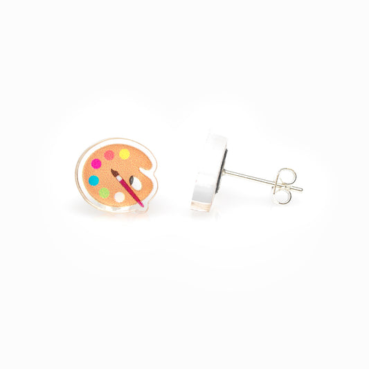 Art Palette Stud Earrings
