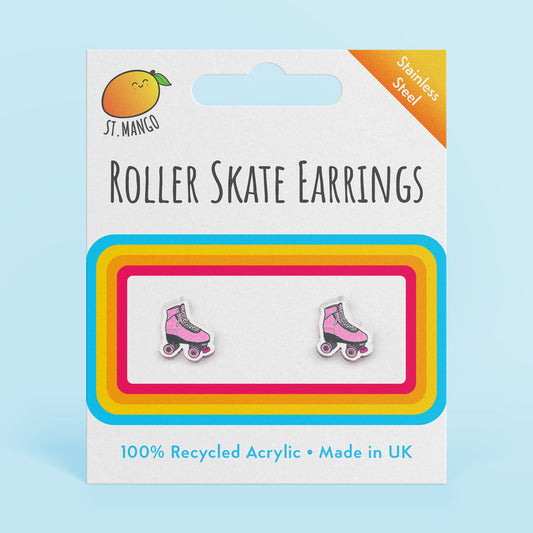 Rollerskate Stud Earrings