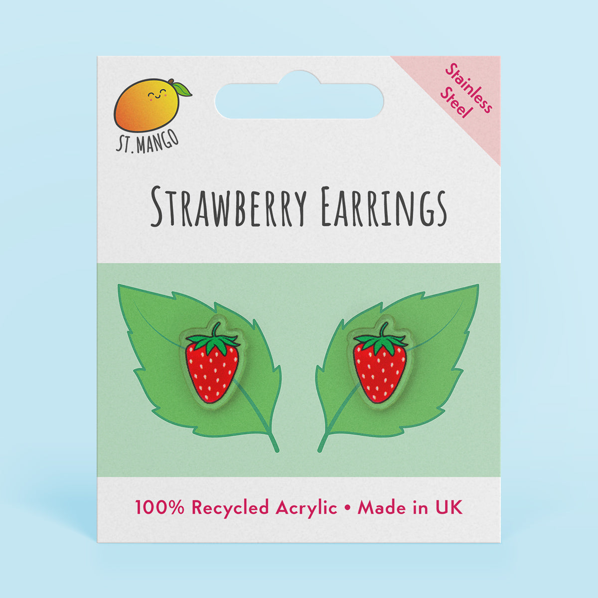Strawberry Stud Earrings