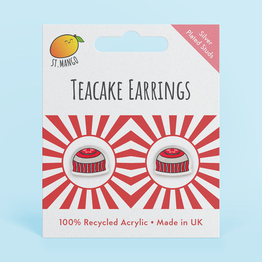 Teacake Stud Earrings