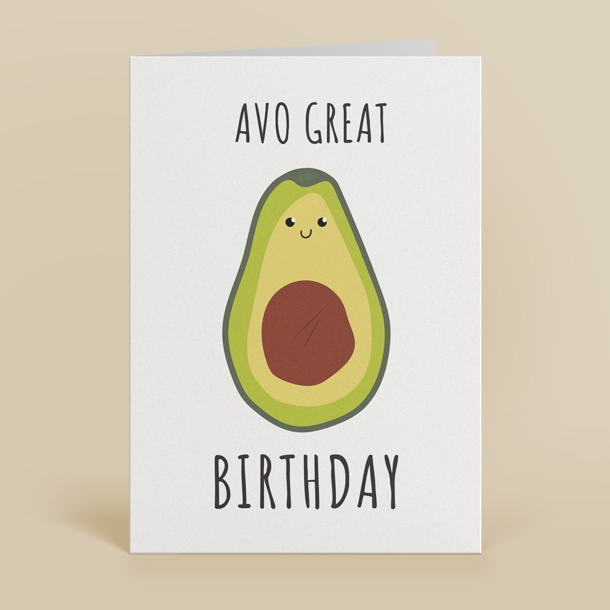 Avo Great Birthday Greetings Card