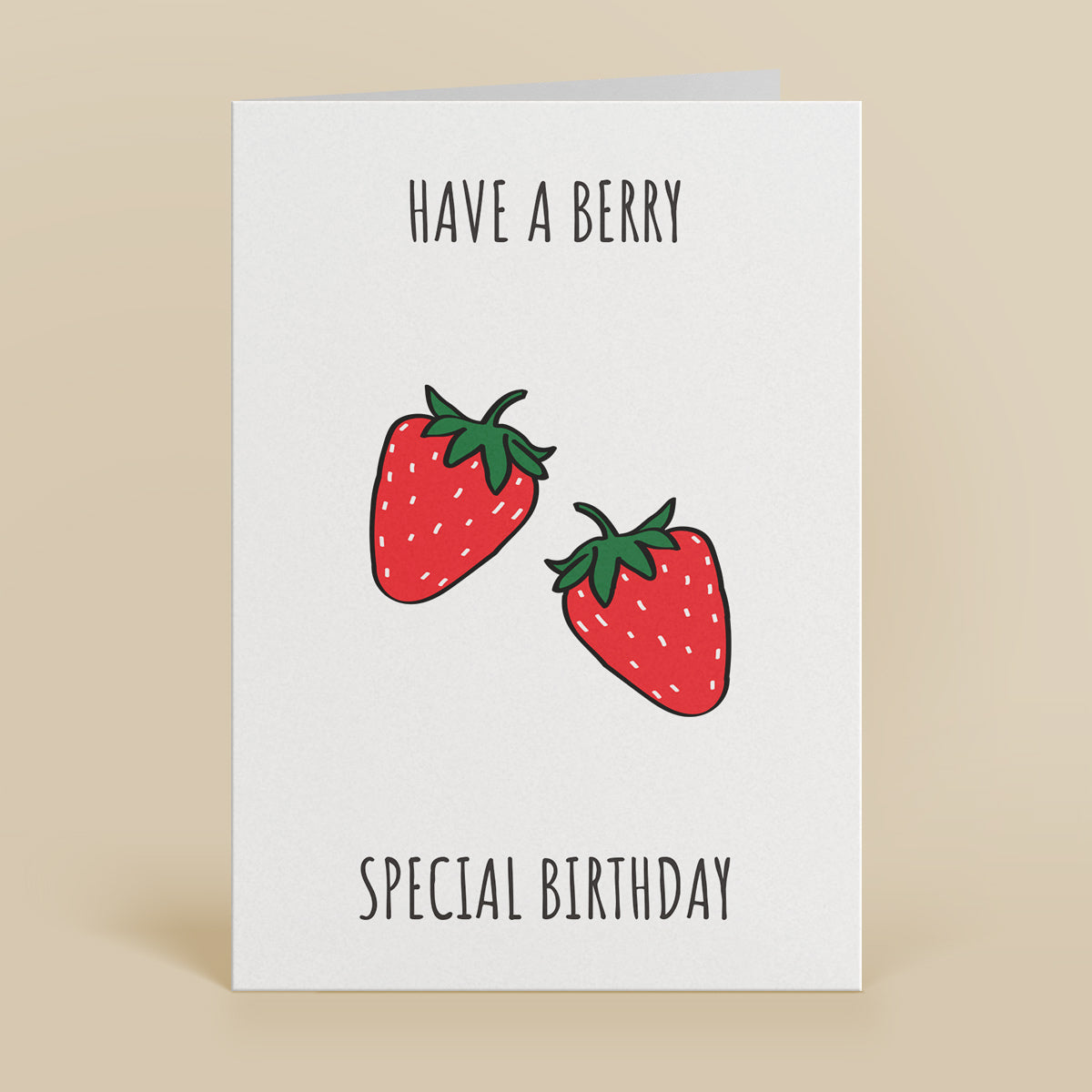 Berry Special Birthday Greetings Card