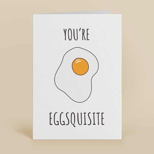 Egg-squisite Greetings Card