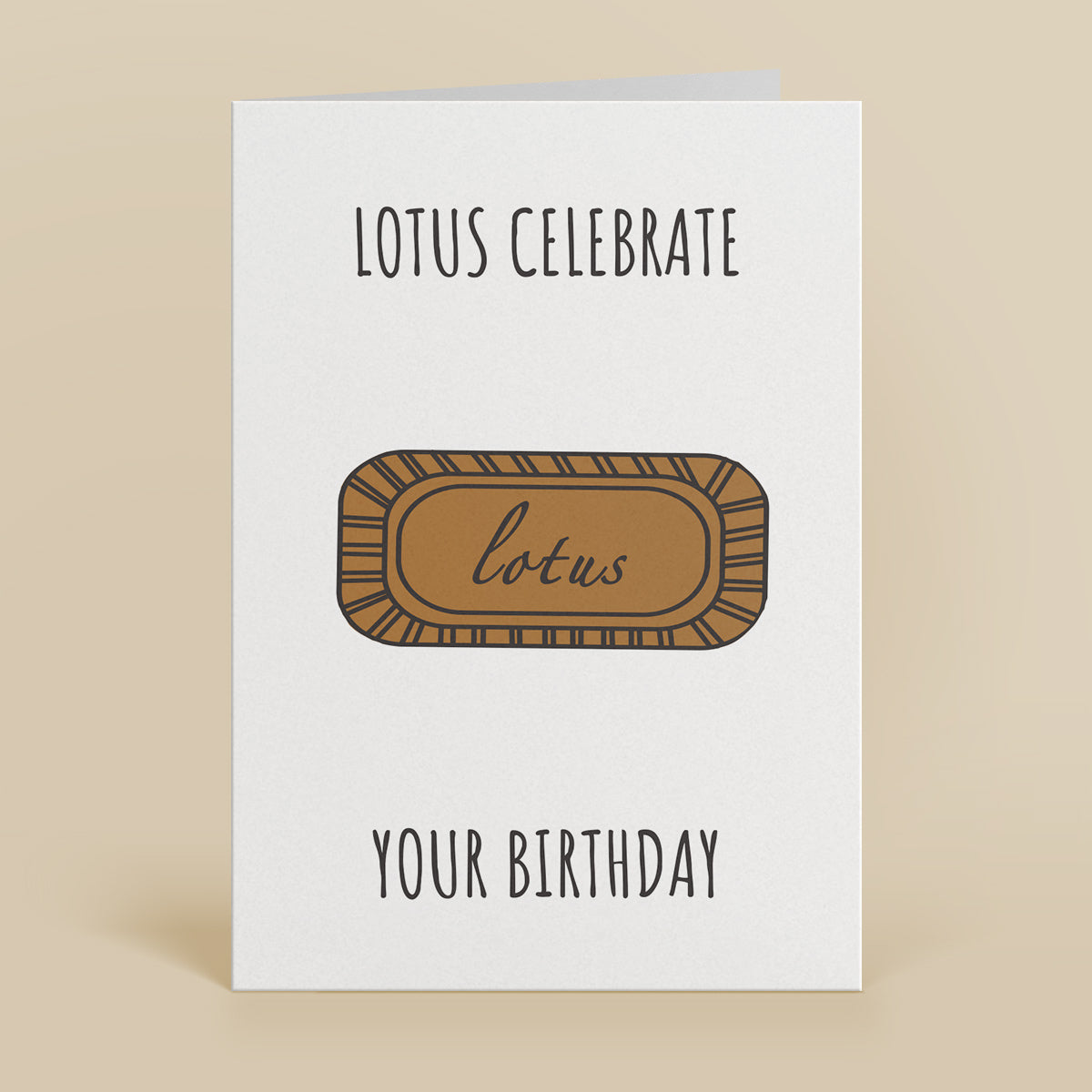 Lotus Celebrate Greetings Card