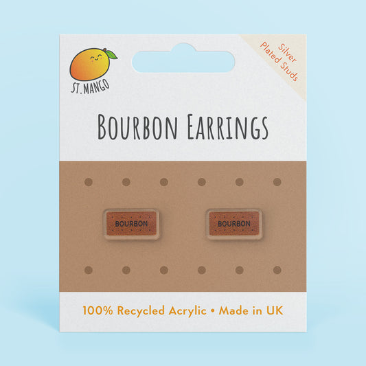 Bourbon Stud Earrings