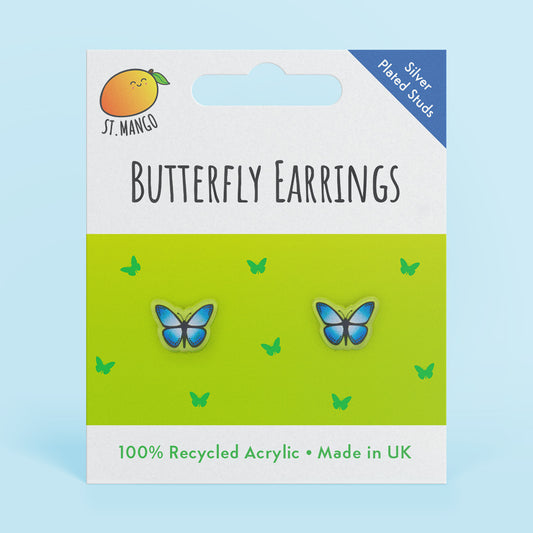 Butterfly Stud Earrings