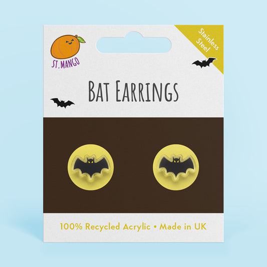 Bats Halloween Stud Earrings