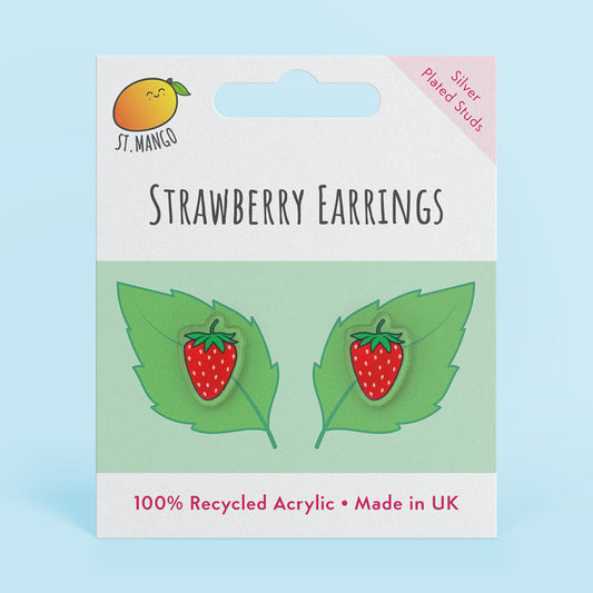 Strawberry Stud Earrings