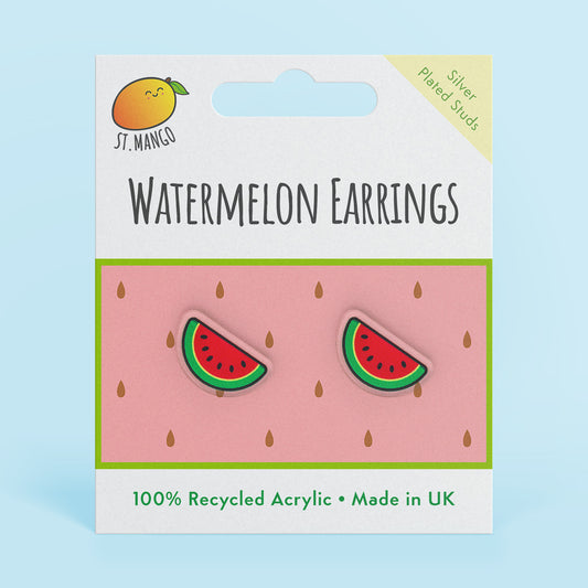 Watermelon Stud Earrings