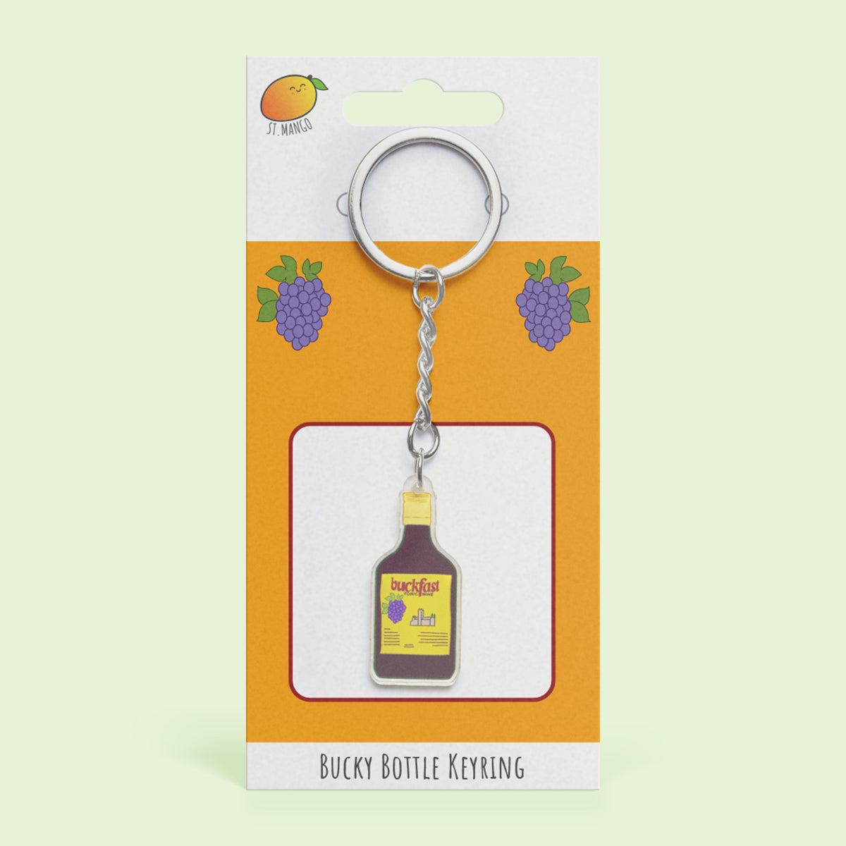 Buckfast Tonic Wine Acrylic Keyring