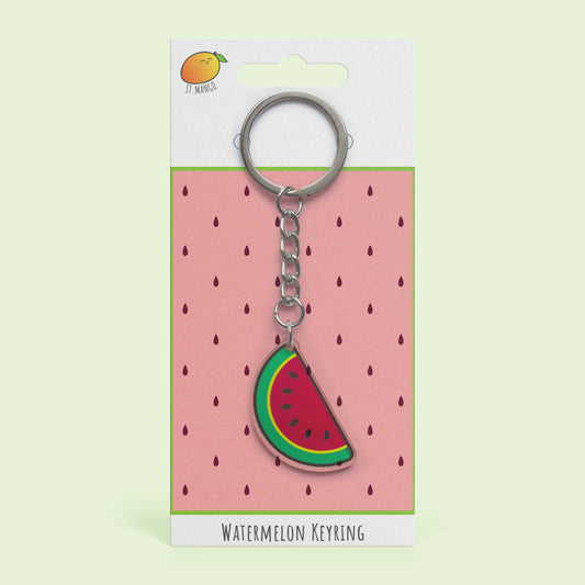 Watermelon Acrylic Keyring